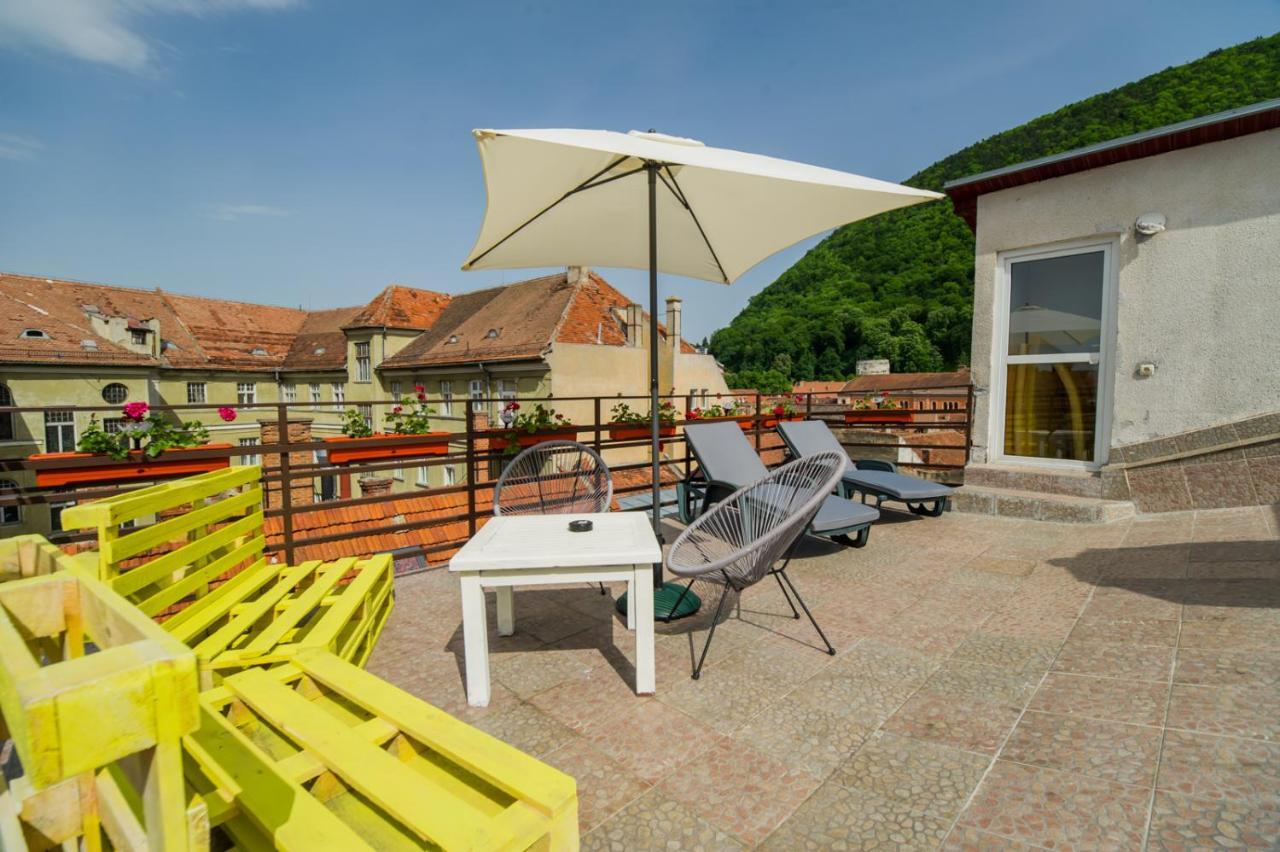 Rooftop Central Apartment Μπρασόβ Εξωτερικό φωτογραφία
