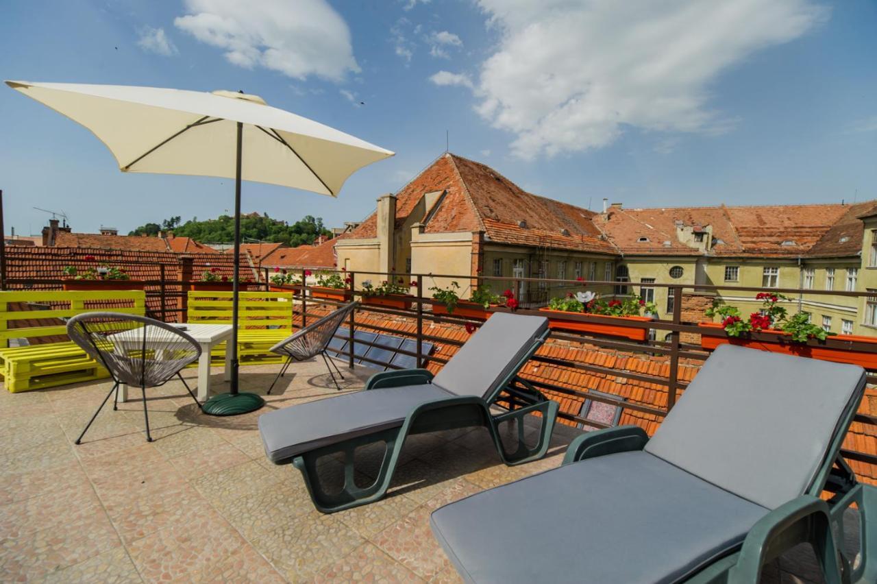 Rooftop Central Apartment Μπρασόβ Εξωτερικό φωτογραφία